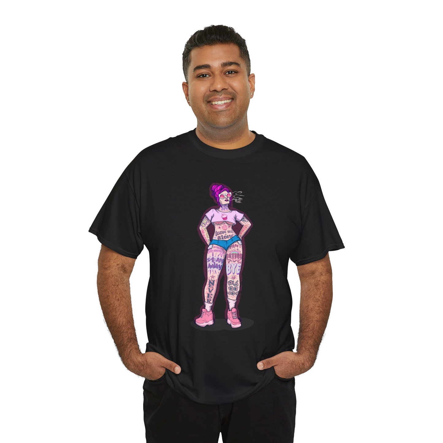 Antisocial Tattoos Unisex Heavy Cotton Tee
