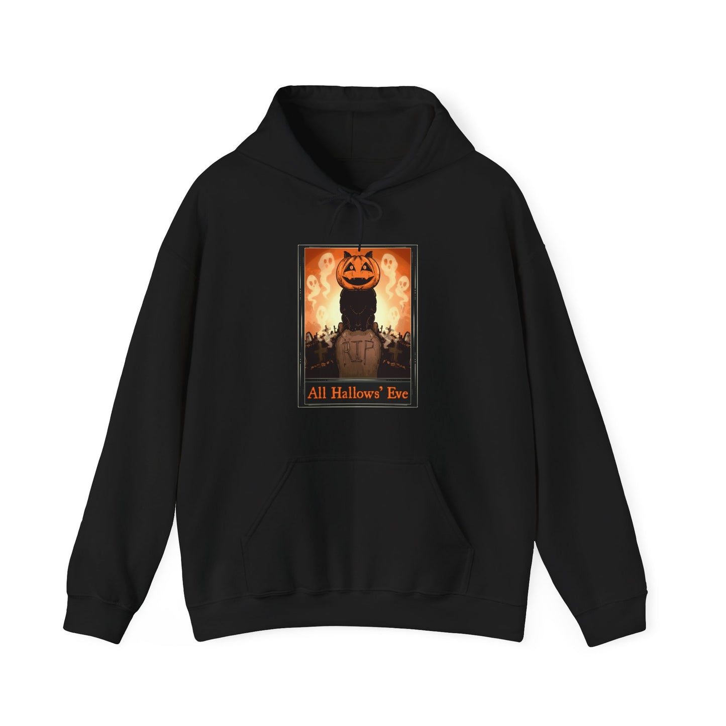 All Hallows' Eve Tarot Unisex Heavy Blend Hooded Sweatshirt