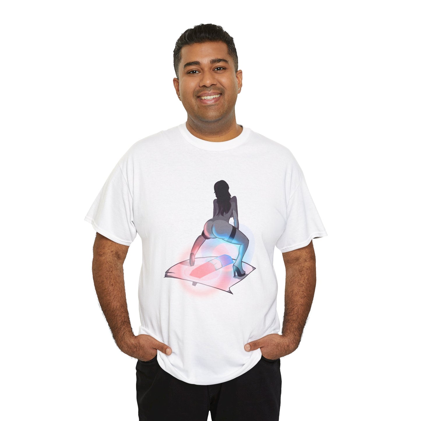 Twerking Under Influence Unisex Heavy Cotton Tee