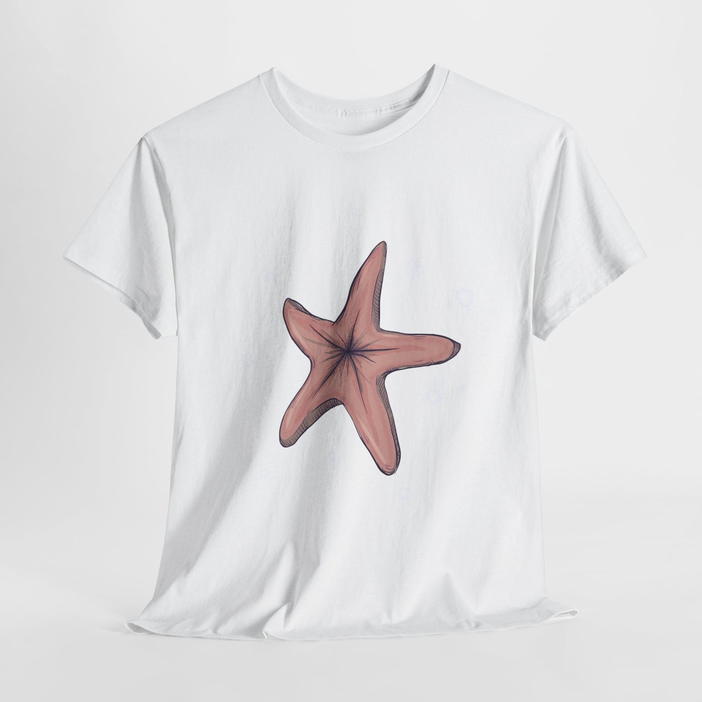 Chocolate Starfish Unisex Heavy Cotton Tee