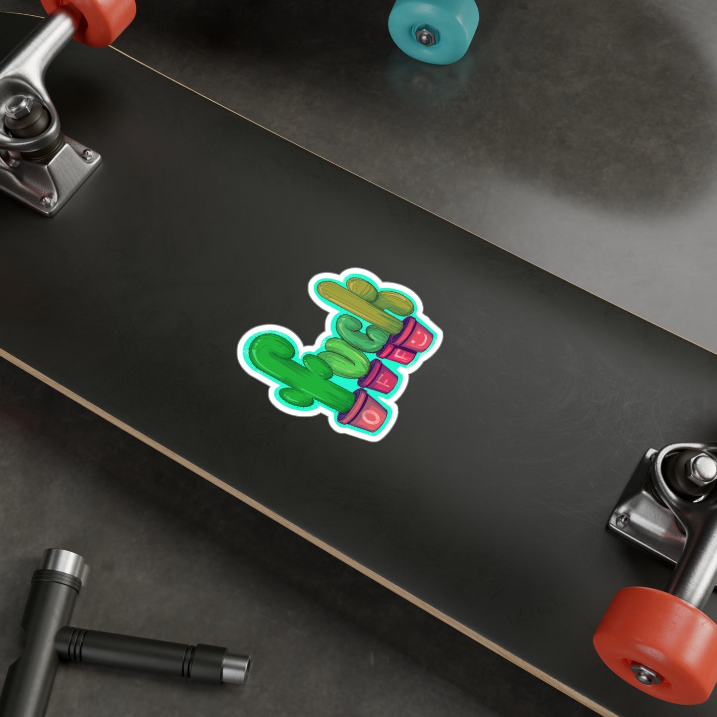 Rude Succulent Kiss-Cut Vinyl Decal