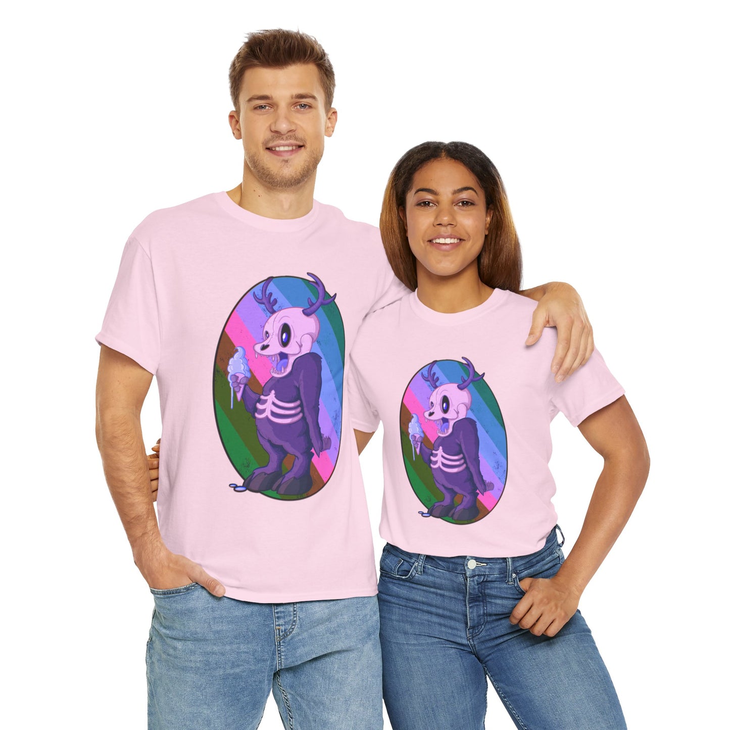 Monster Ice Cream Unisex Heavy Cotton Tee