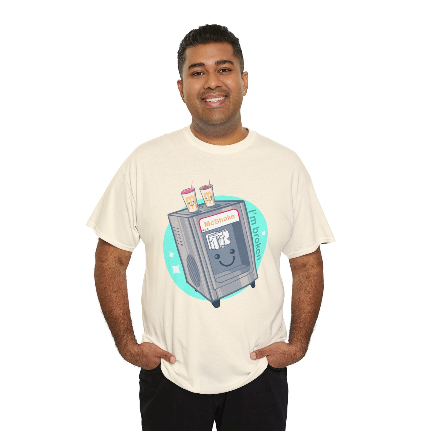 Shake Machine Unisex Heavy Cotton Tee
