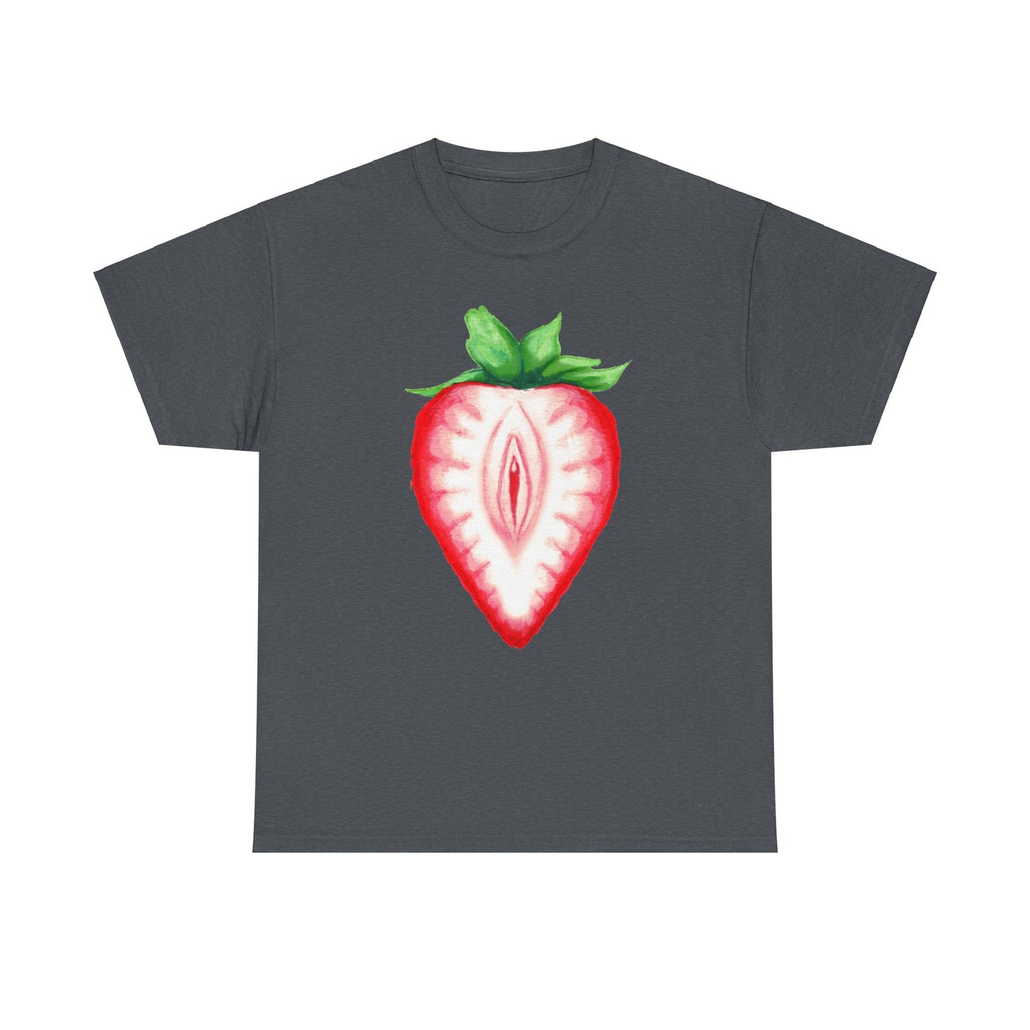 Juicy Strawberry Unisex Heavy Cotton Tee