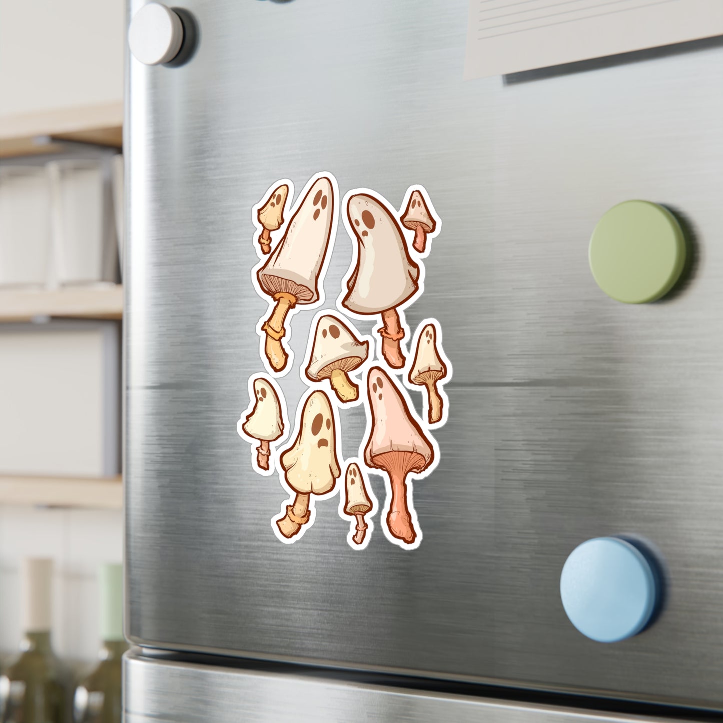 Spooky Mushrooms Kiss-Cut Vinyl Decal