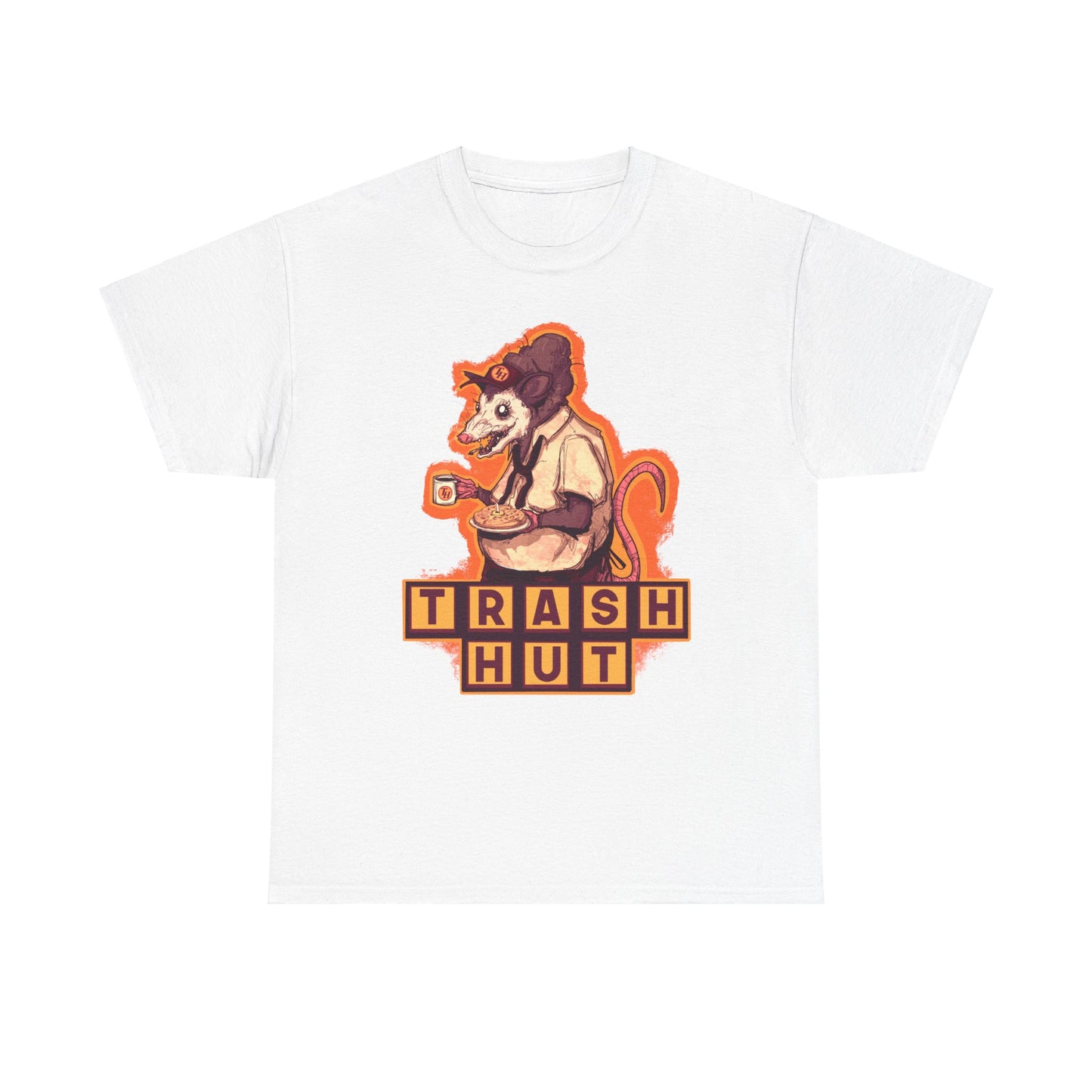 Trash Hut Unisex Heavy Cotton Tee