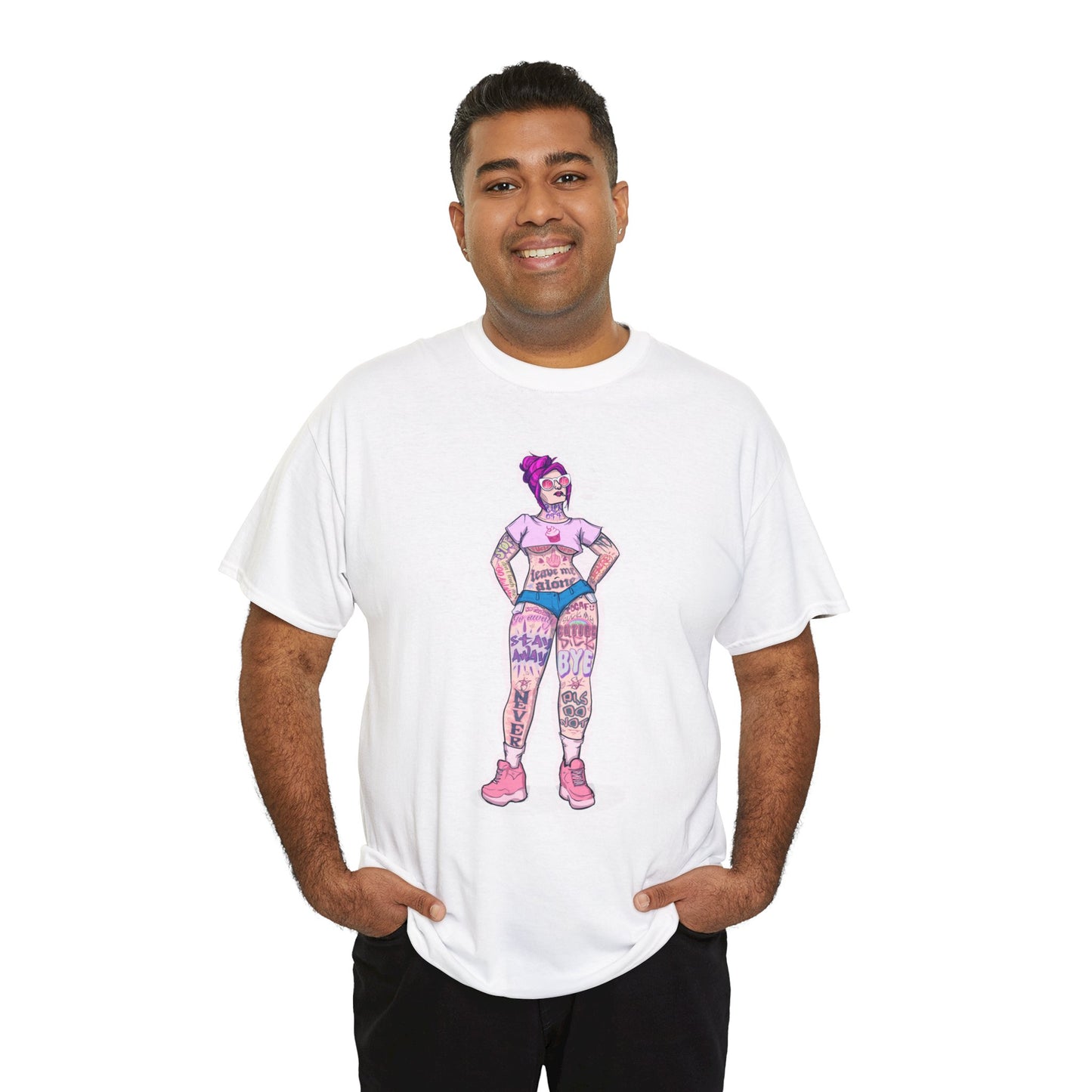 Antisocial Tattoos Unisex Heavy Cotton Tee