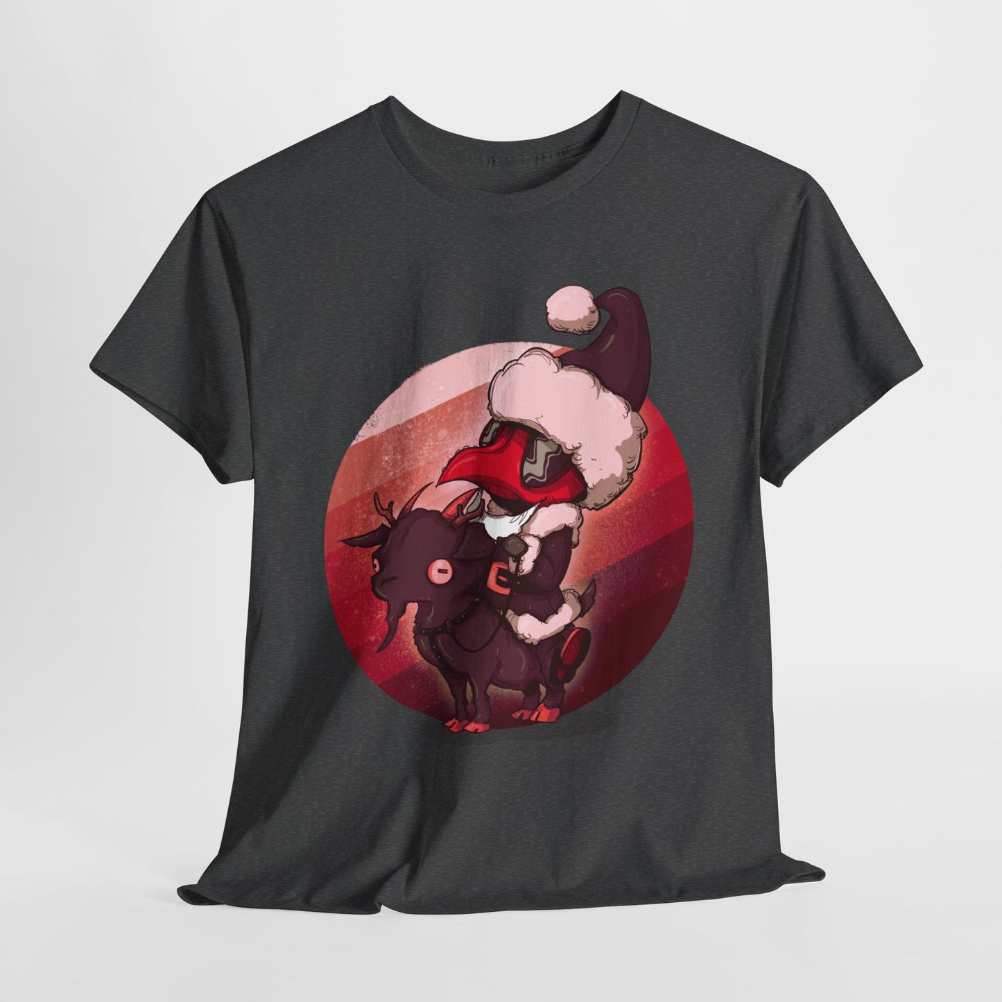 Plague Doctor Santa Unisex Heavy Cotton Tee