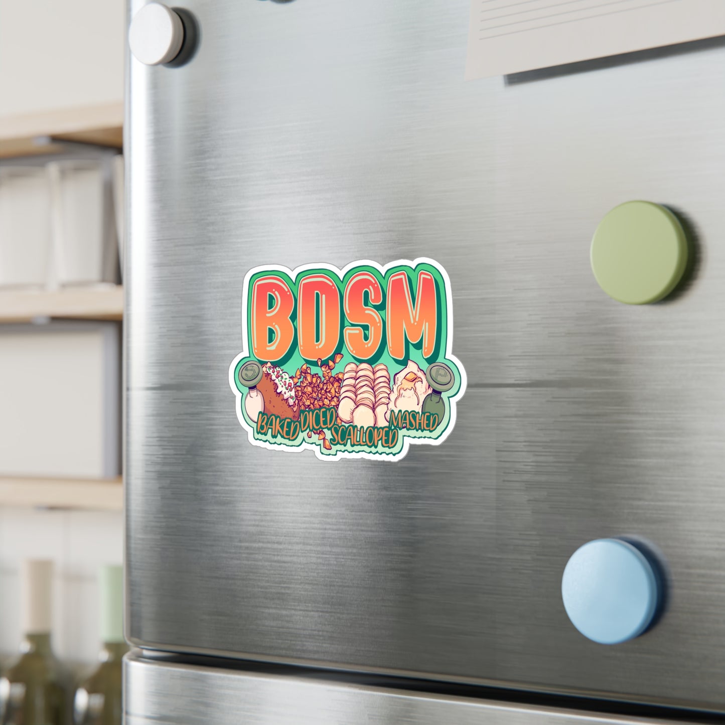 Potatoes Kiss-Cut Vinyl Decal