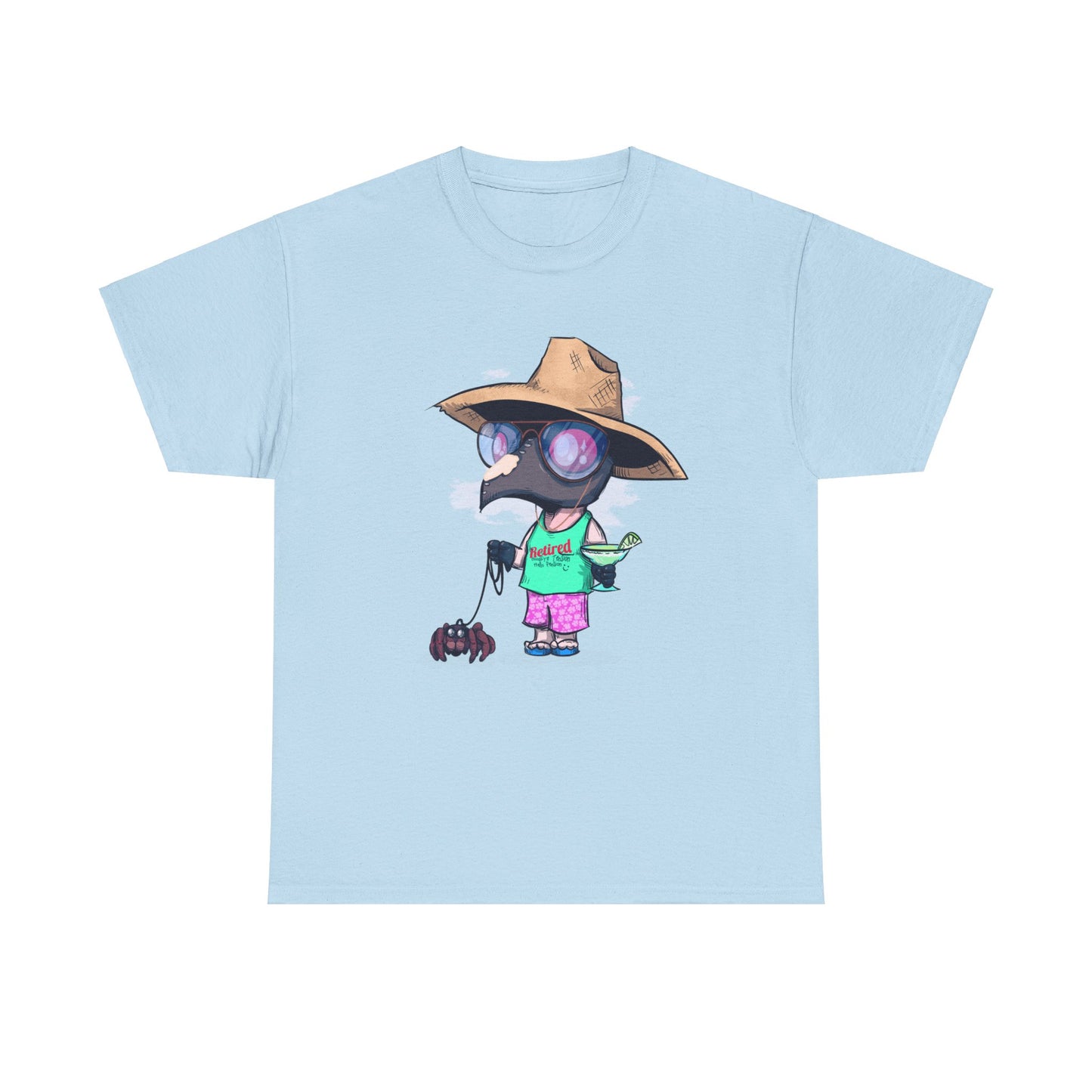 Plague Vacation Unisex Heavy Cotton Tee