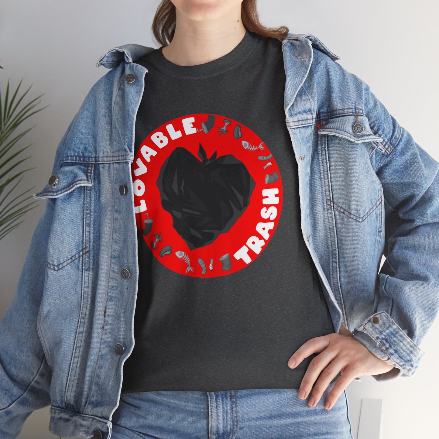 Loveable Trash Unisex Heavy Cotton Tee