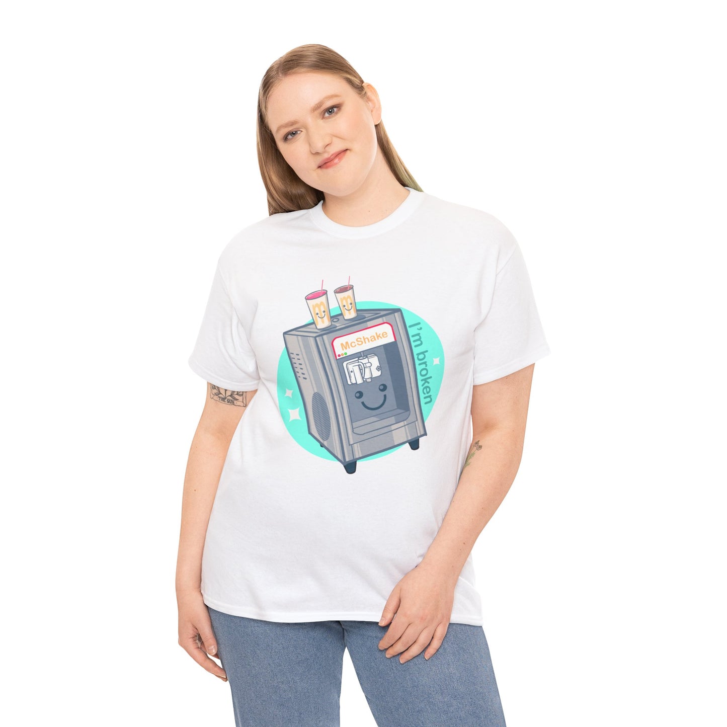 Shake Machine Unisex Heavy Cotton Tee