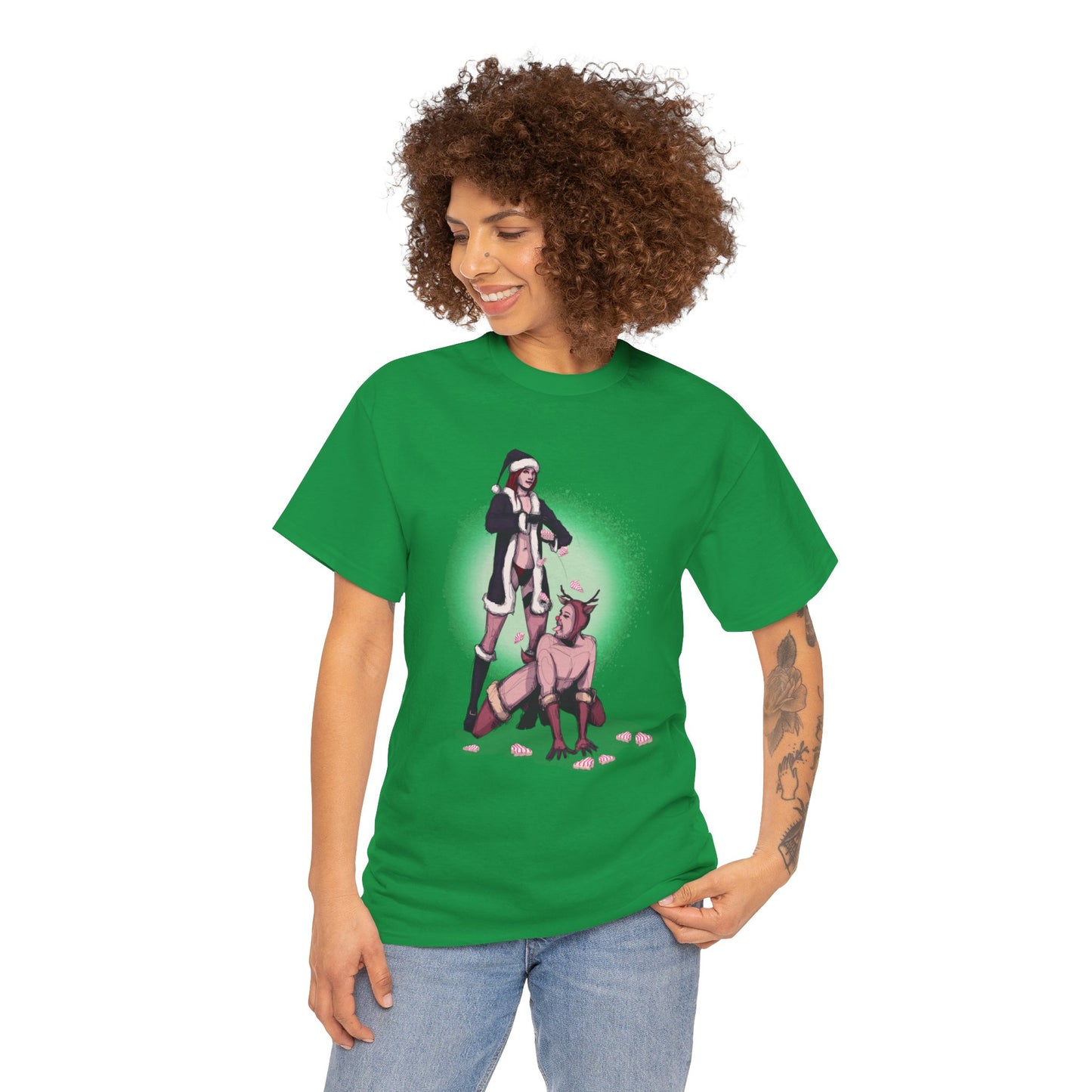 Christmas Rain Unisex Heavy Cotton Tee