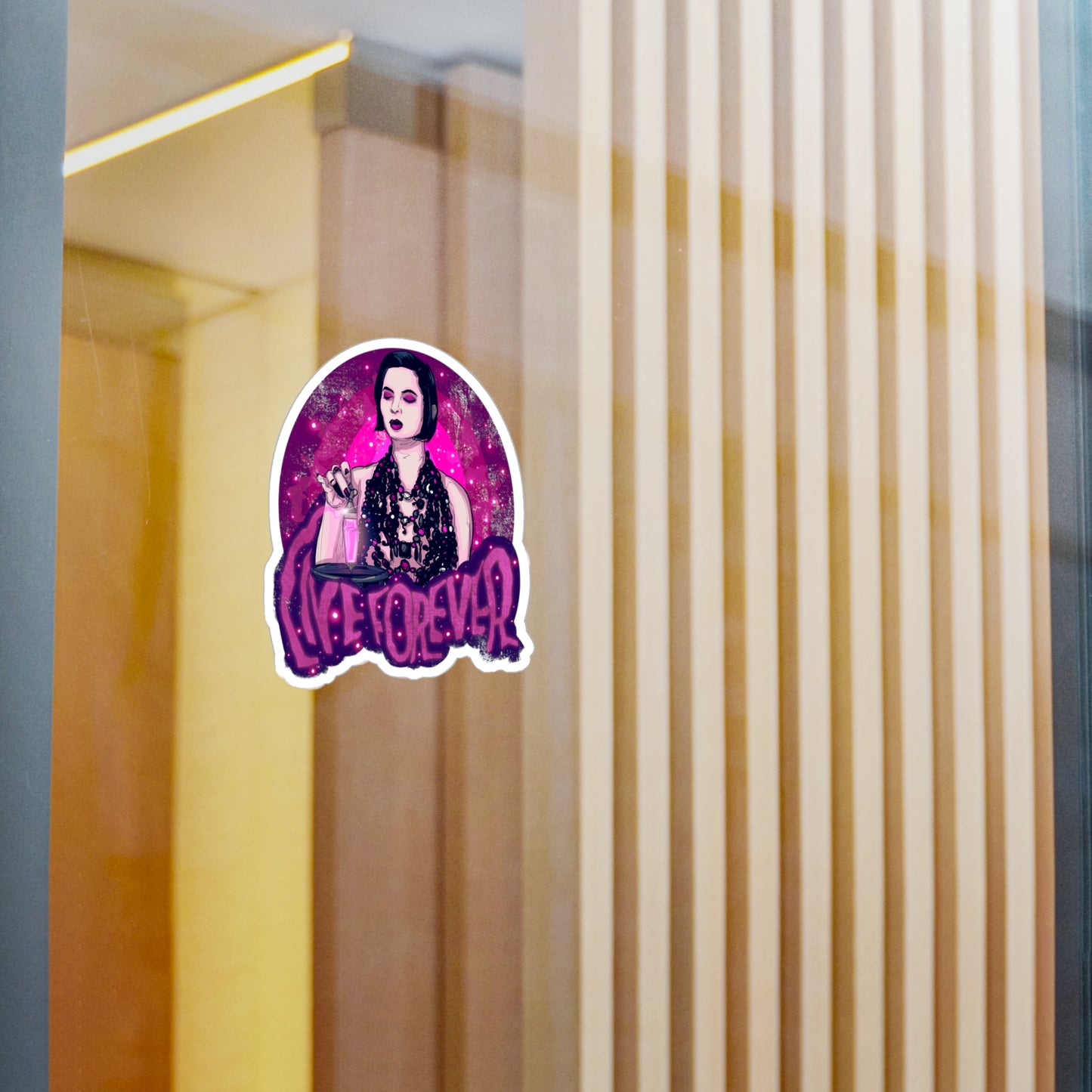 Live Forever II Kiss-Cut Vinyl Decal