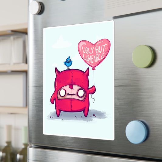 Ugly Boy Kiss-Cut Vinyl Decal