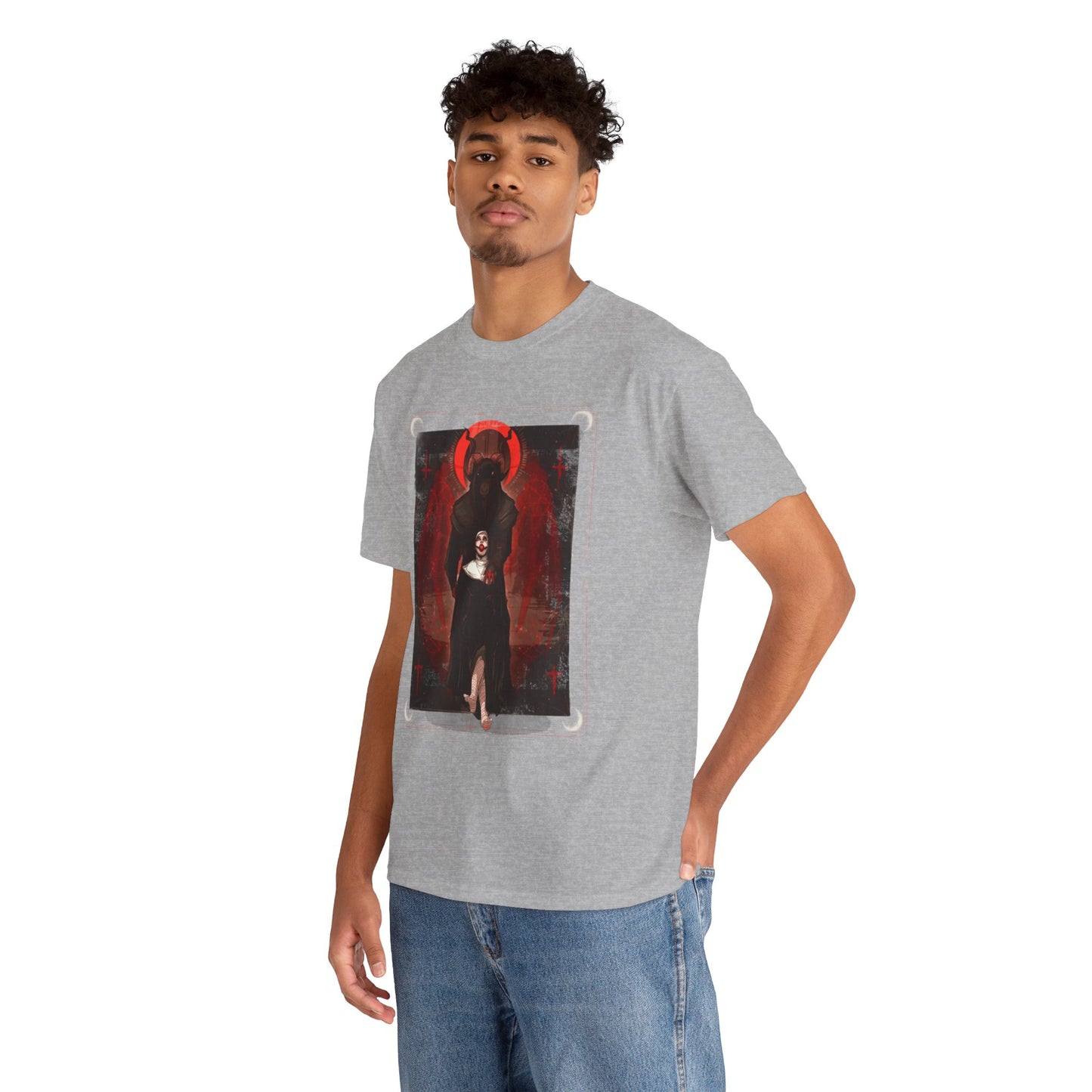 Today Satan Unisex Heavy Cotton Tee
