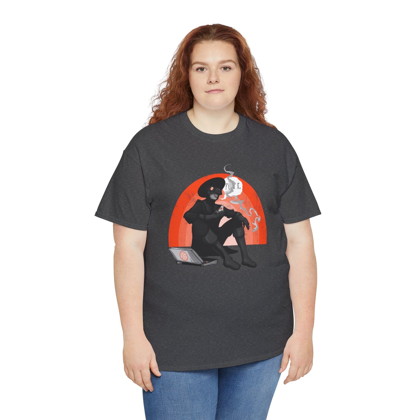 Plague Vacation Unisex Heavy Cotton Tee