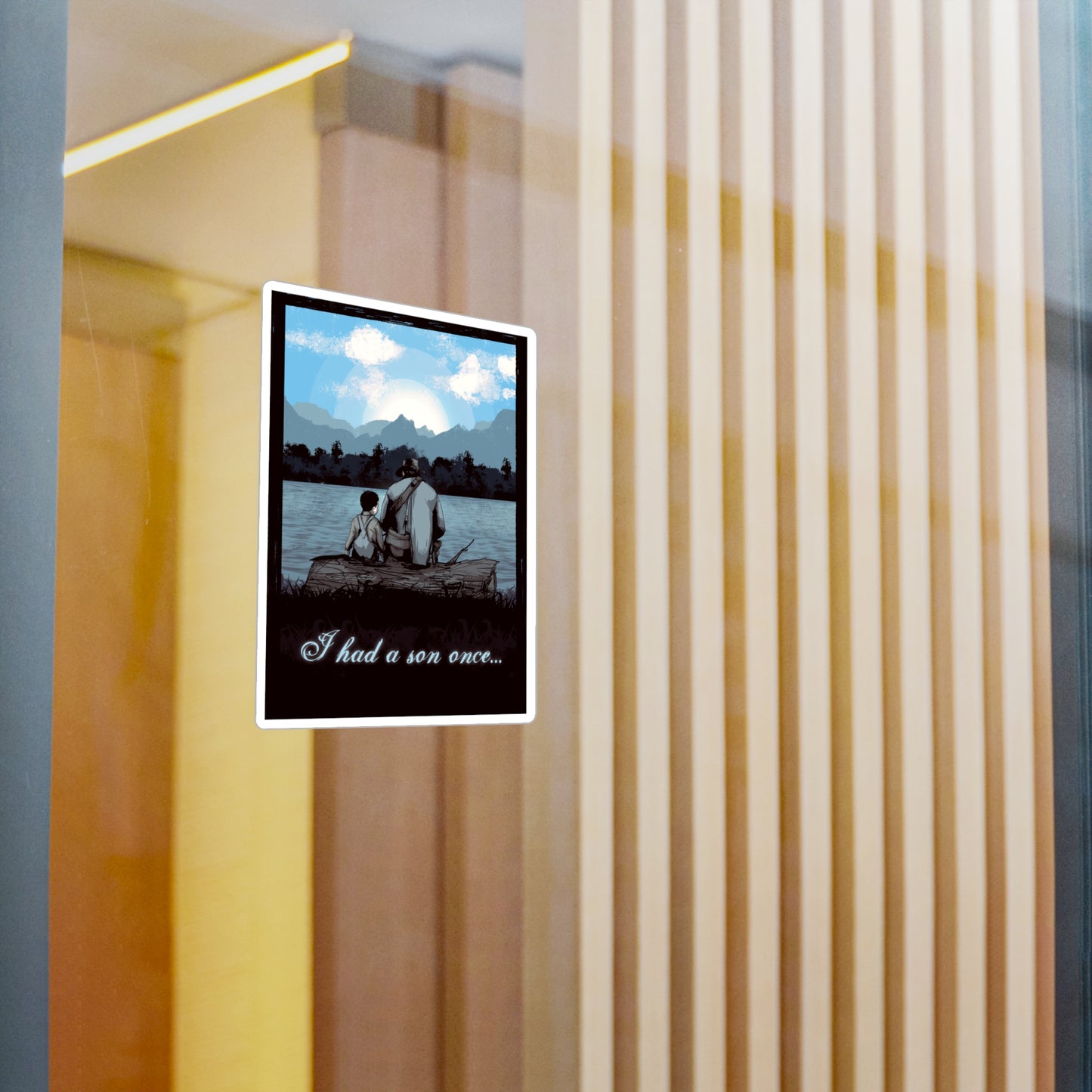 I Had A Son Kiss-Cut Vinyl Decal