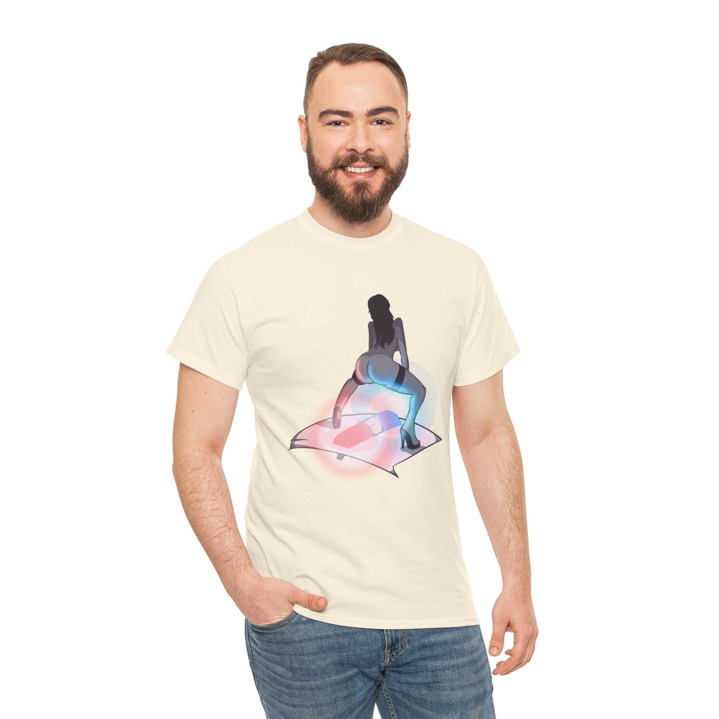 Twerking Under Influence Unisex Heavy Cotton Tee