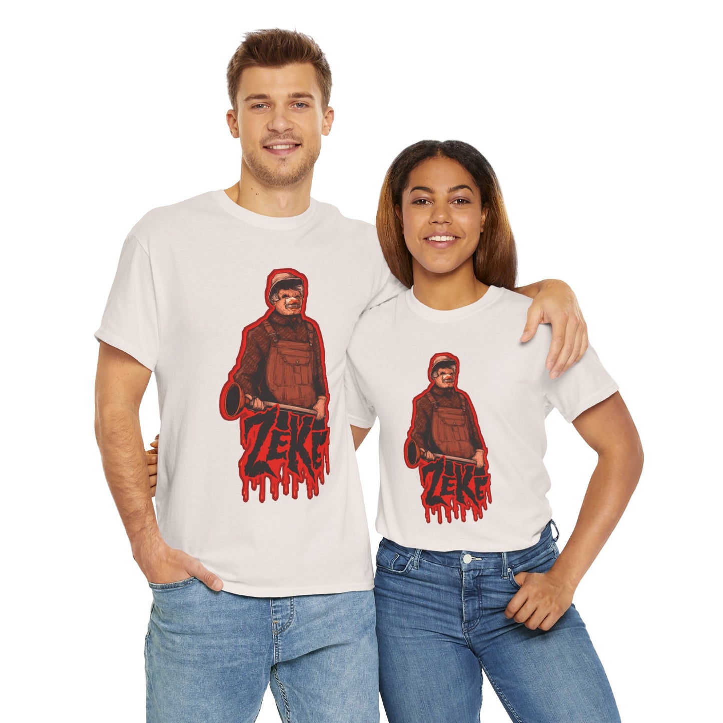 Zeke The Plumber Unisex Heavy Cotton Tee