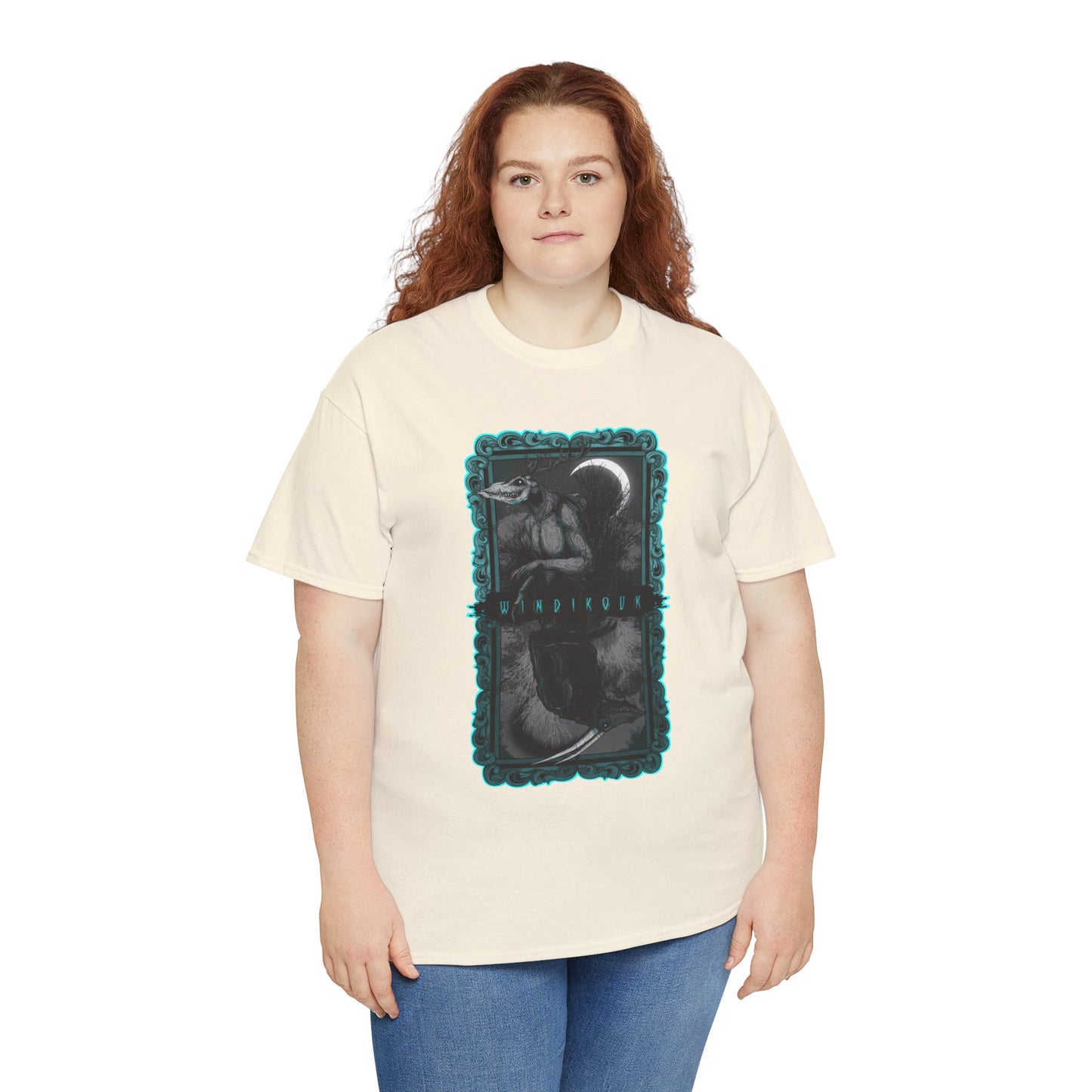 As Above So Below Wendigo Unisex Heavy Cotton Tee