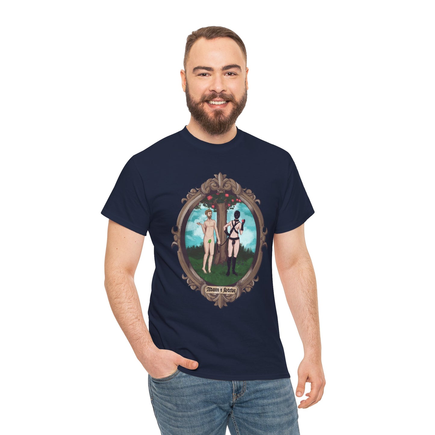 Adam & Steve Unisex Heavy Cotton Tee