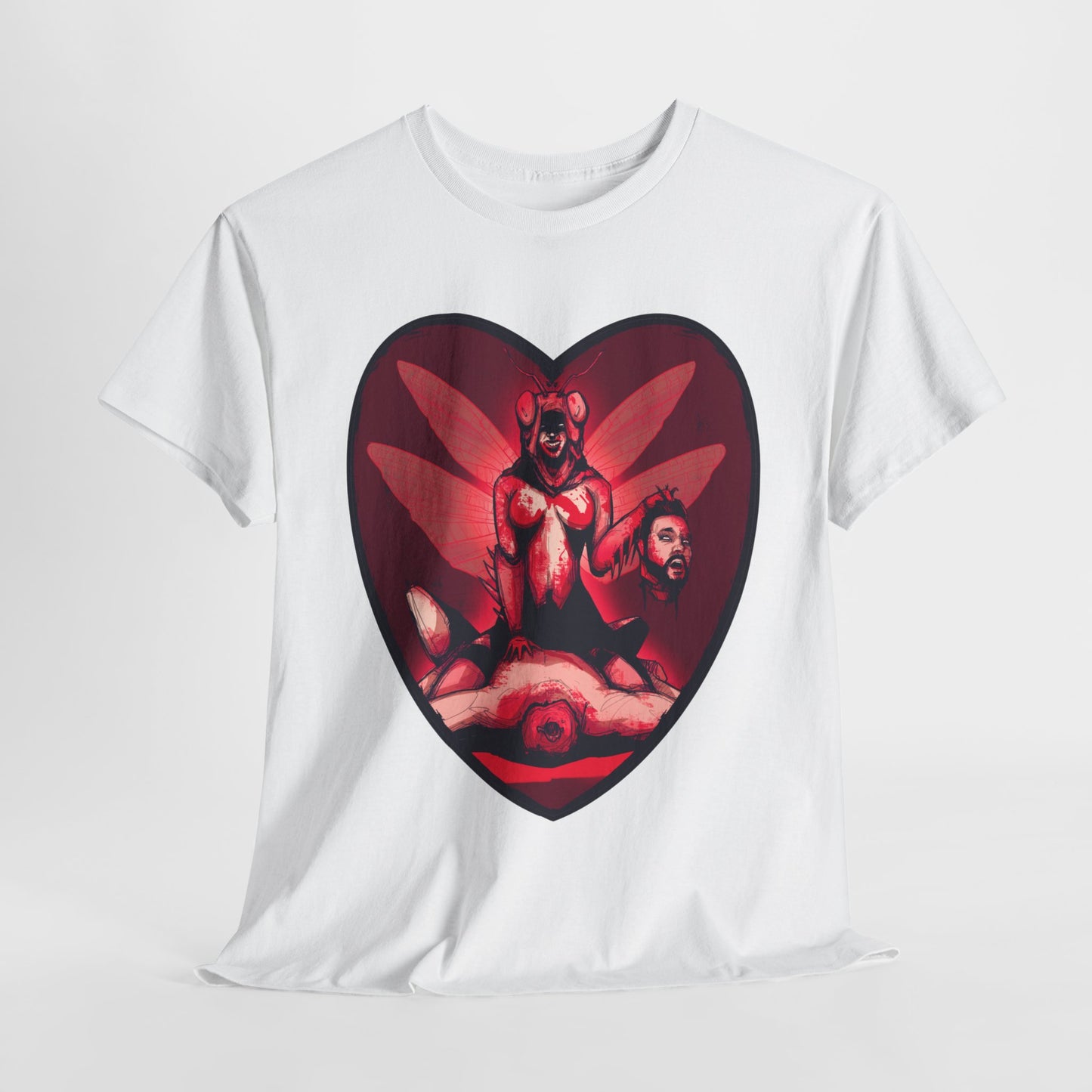 Praying Mantis Unisex Heavy Cotton Tee