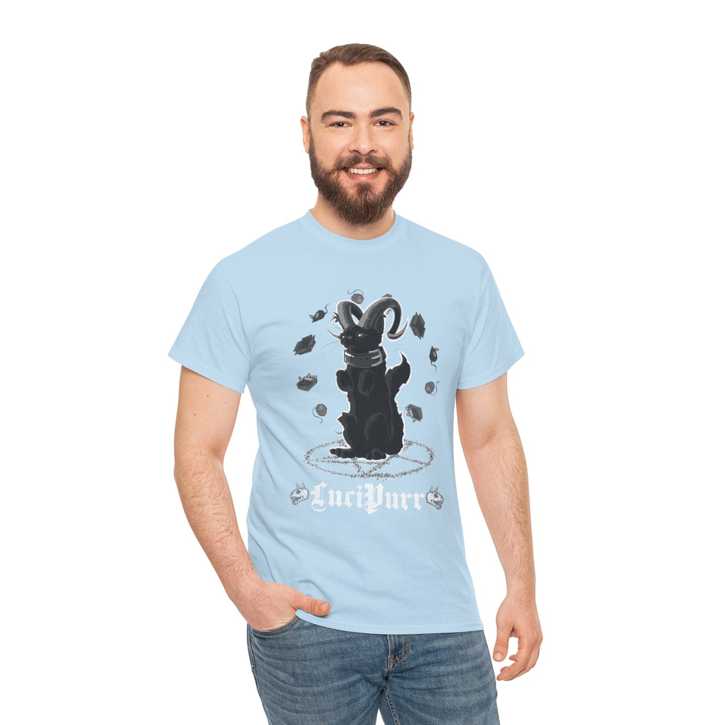LuciPurr Unisex Heavy Cotton Tee