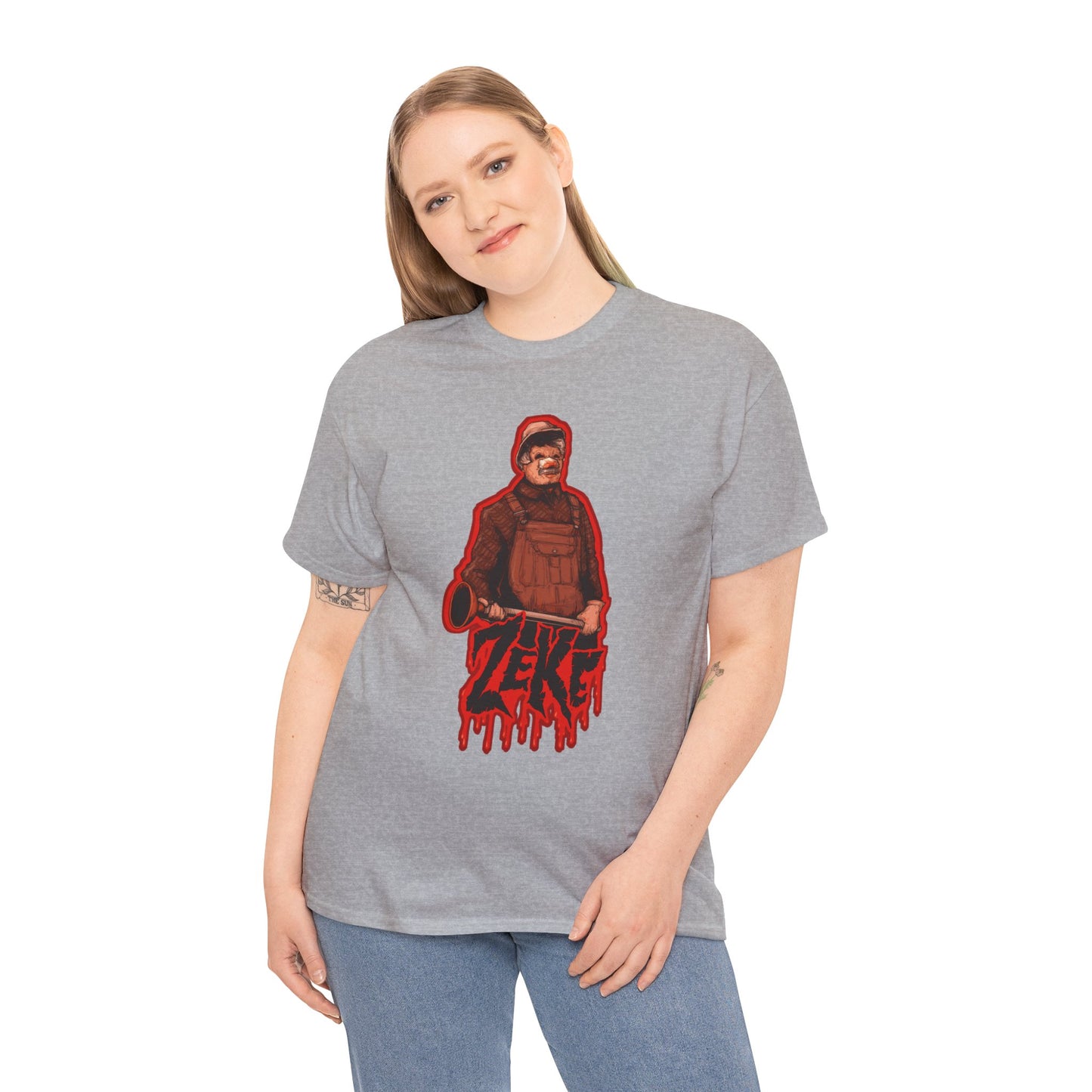 Zeke The Plumber Unisex Heavy Cotton Tee