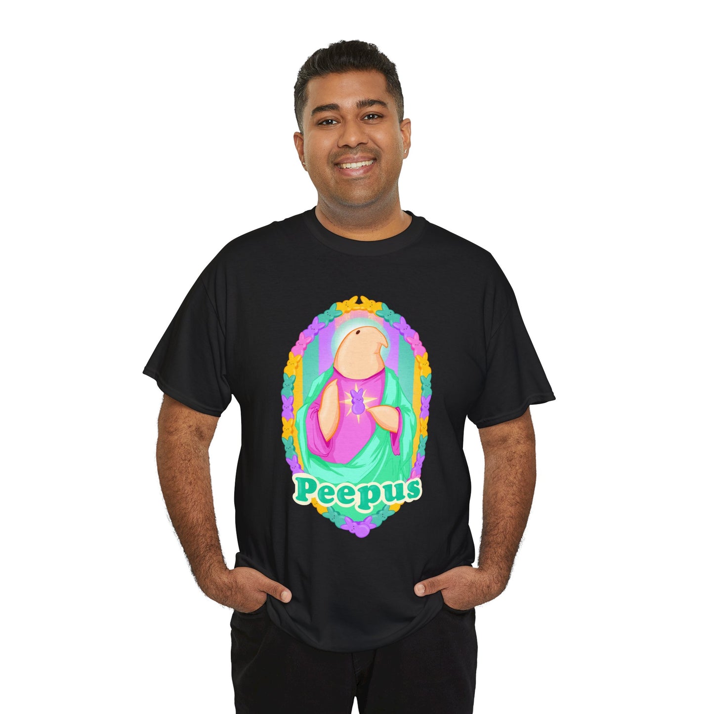 Peepus Unisex Heavy Cotton Tee