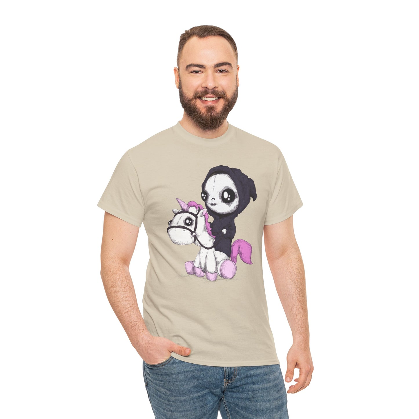 Pale Horse Unisex Heavy Cotton Tee