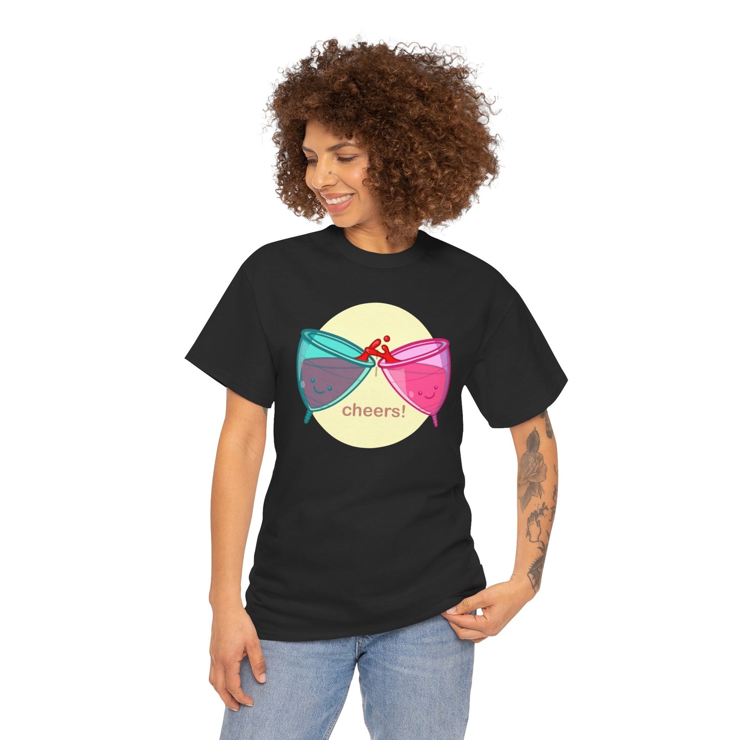 Cheers Unisex Heavy Cotton Tee