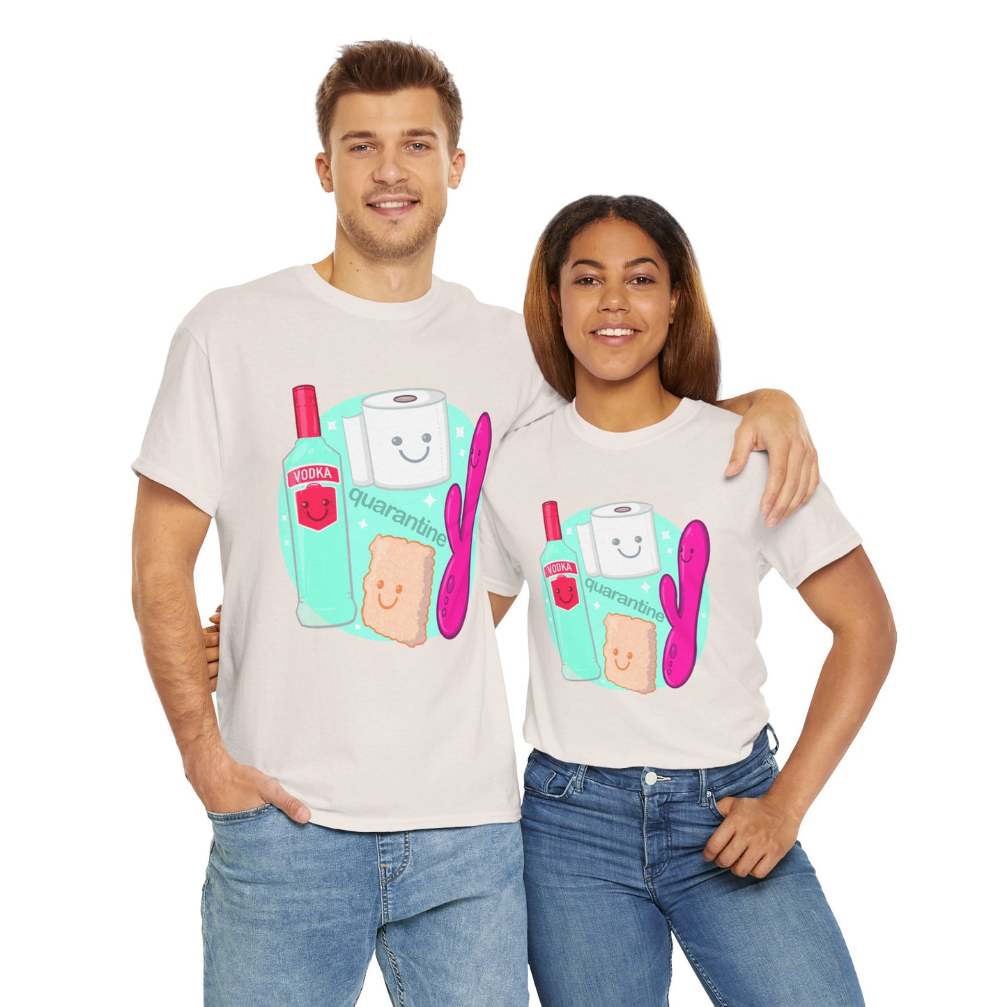 Quarantine Unisex Heavy Cotton Tee