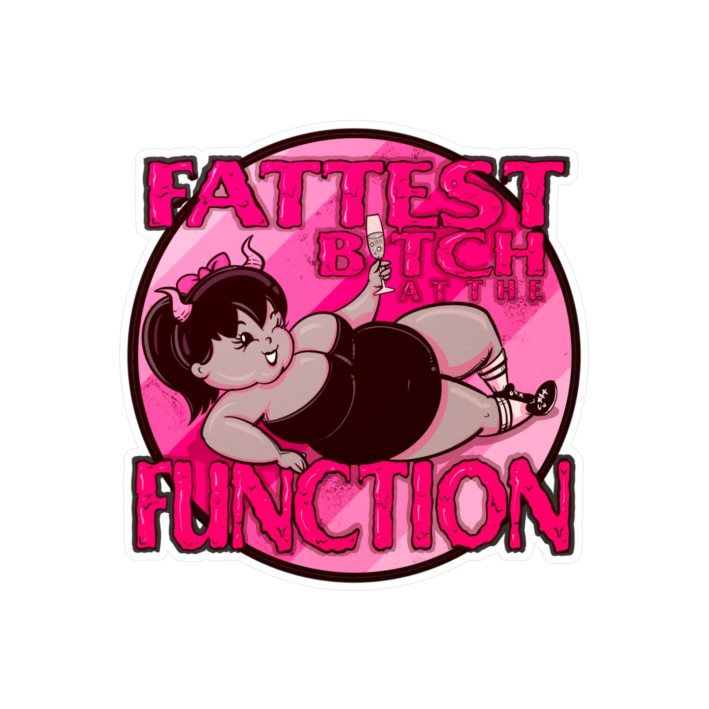 Party Girl Kiss-Cut Vinyl Decal