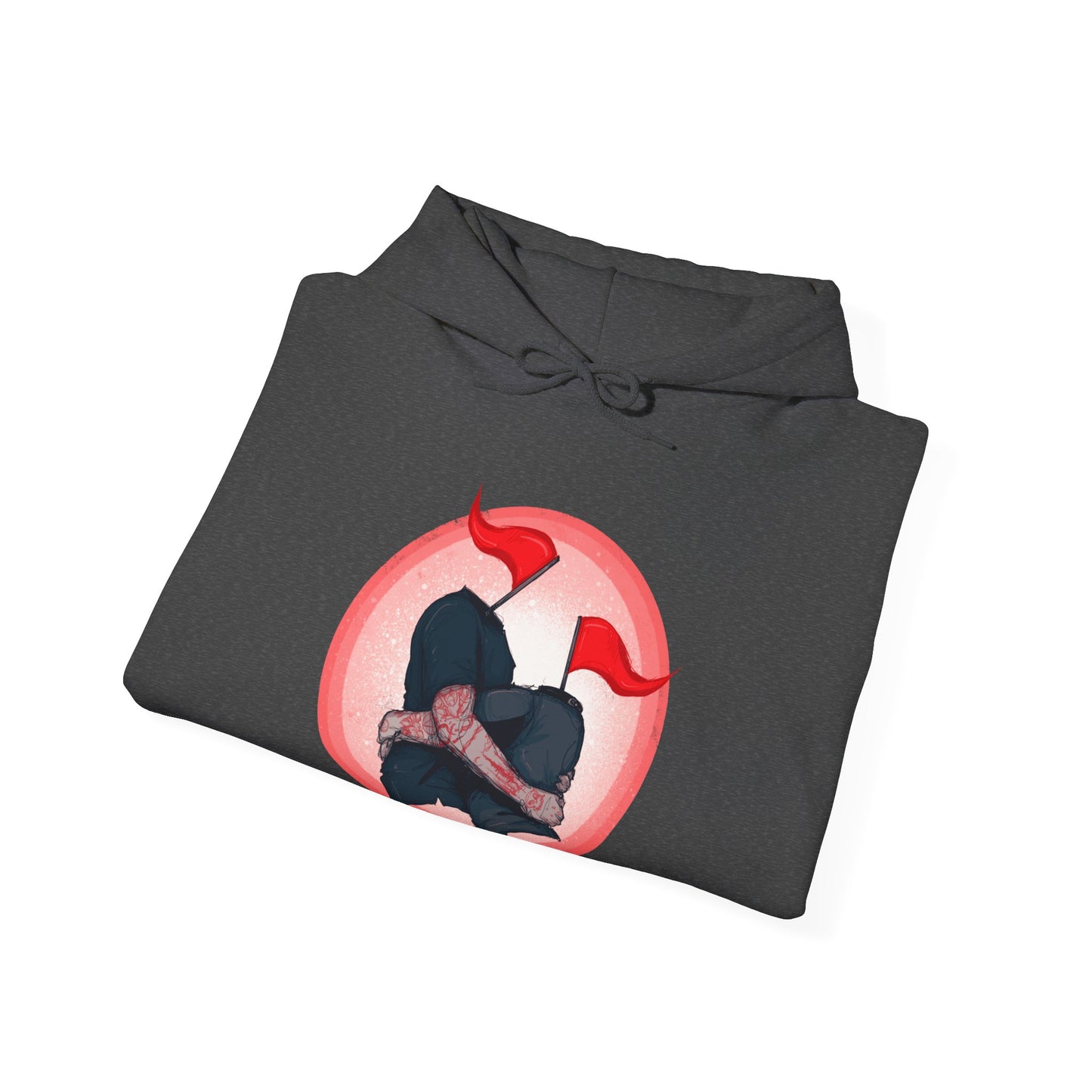 Red Flags Unisex Heavy Blend Hooded Sweatshirt