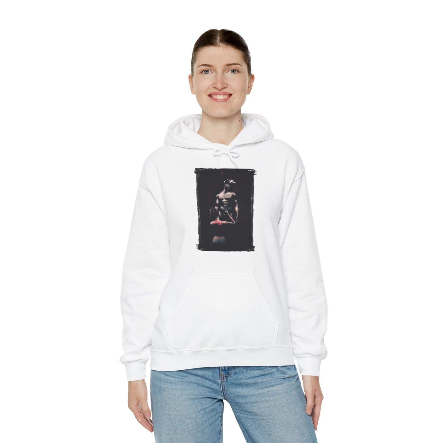 Deer Daddy Series 11: A Light In The Dark Unisex Heavy Blend Hooded Sweatshirt