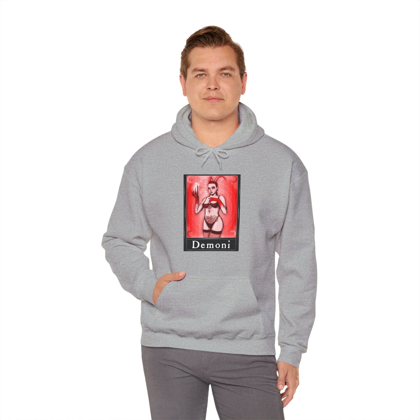 Demoni Tarot Unisex Heavy Blend Hooded Sweatshirt