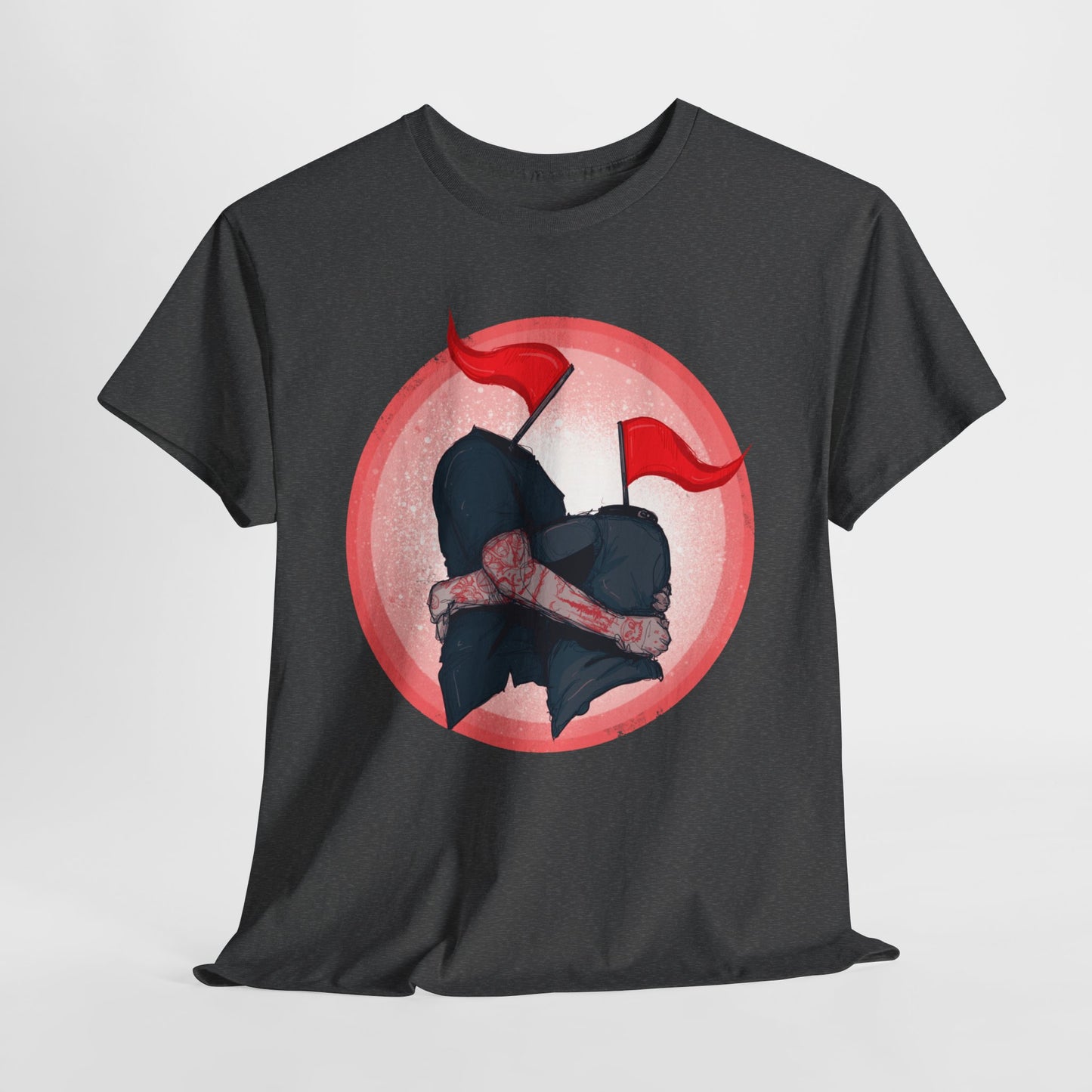 Red Flags Unisex Heavy Cotton Tee