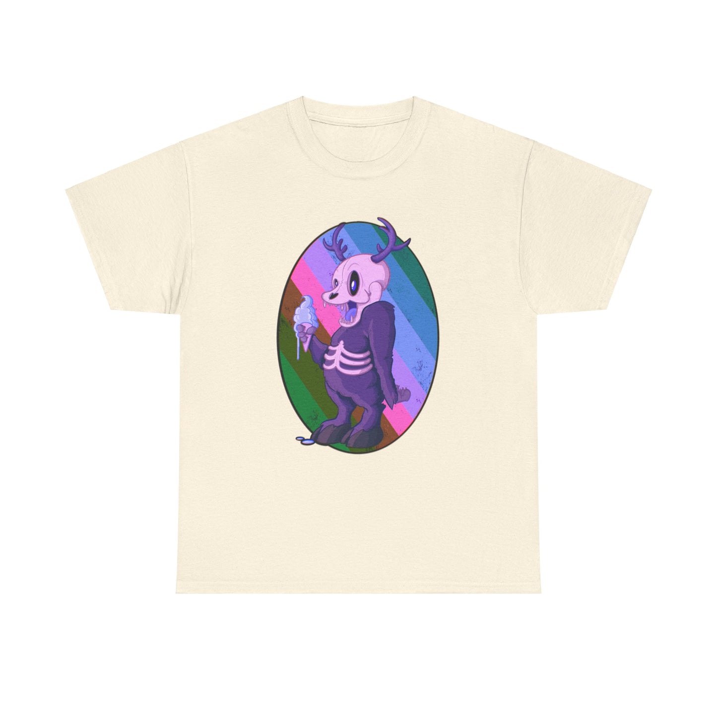 Monster Ice Cream Unisex Heavy Cotton Tee