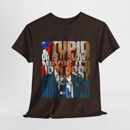 Man Child Unisex Heavy Cotton Tee