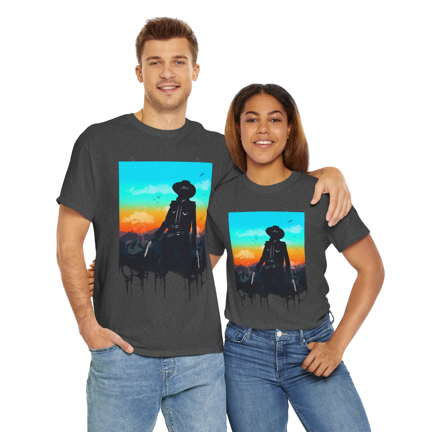 Train Robber Unisex Heavy Cotton Tee