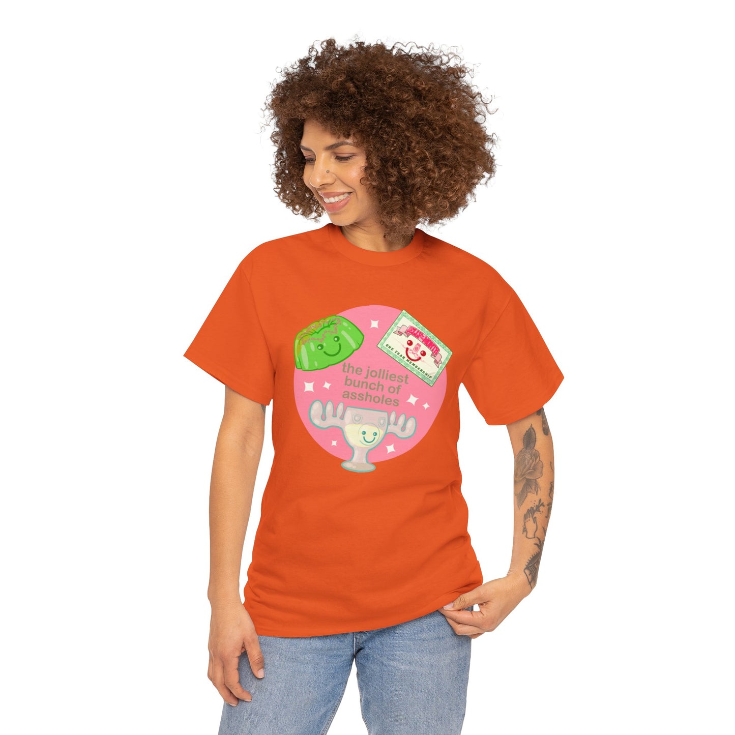 The Jolliest Bunch Of Assholes Unisex Heavy Cotton Tee