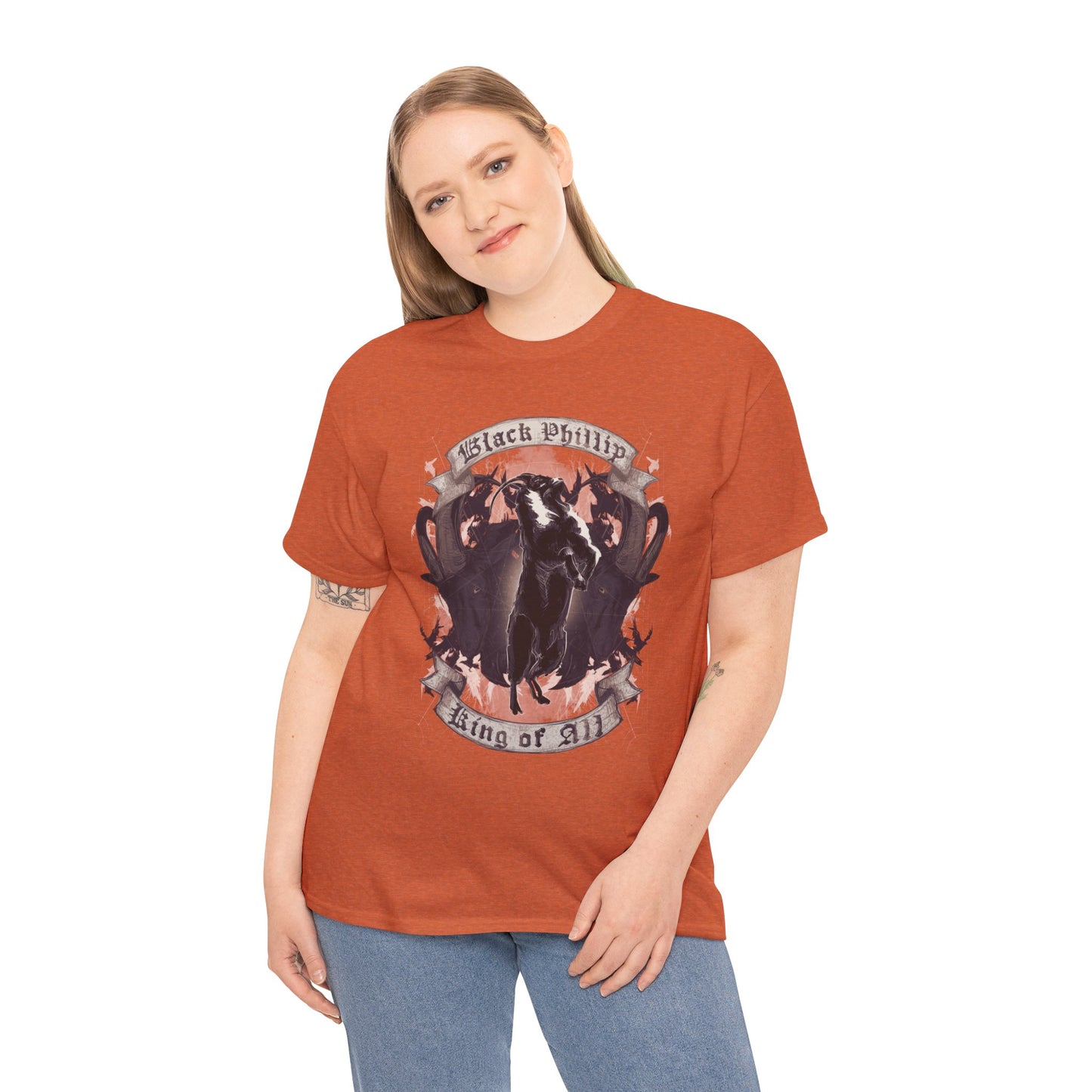 Black Phillip Unisex Heavy Cotton Tee
