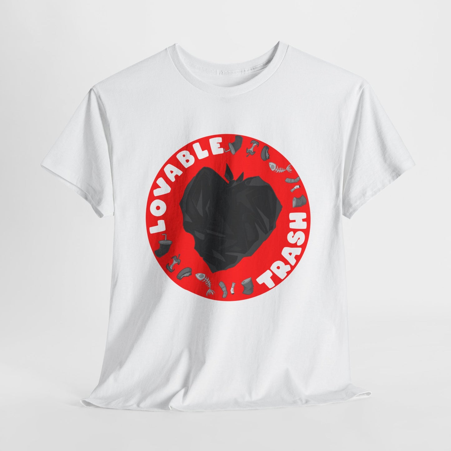Loveable Trash Unisex Heavy Cotton Tee