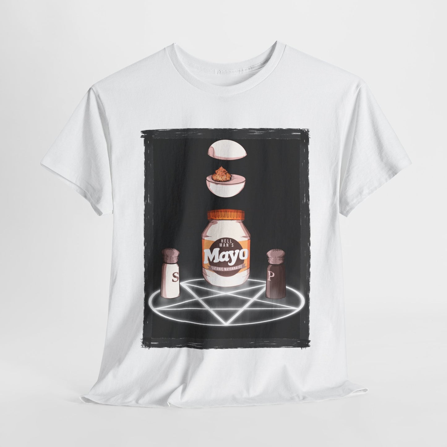 Deviled Eggs II Unisex Heavy Cotton Tee