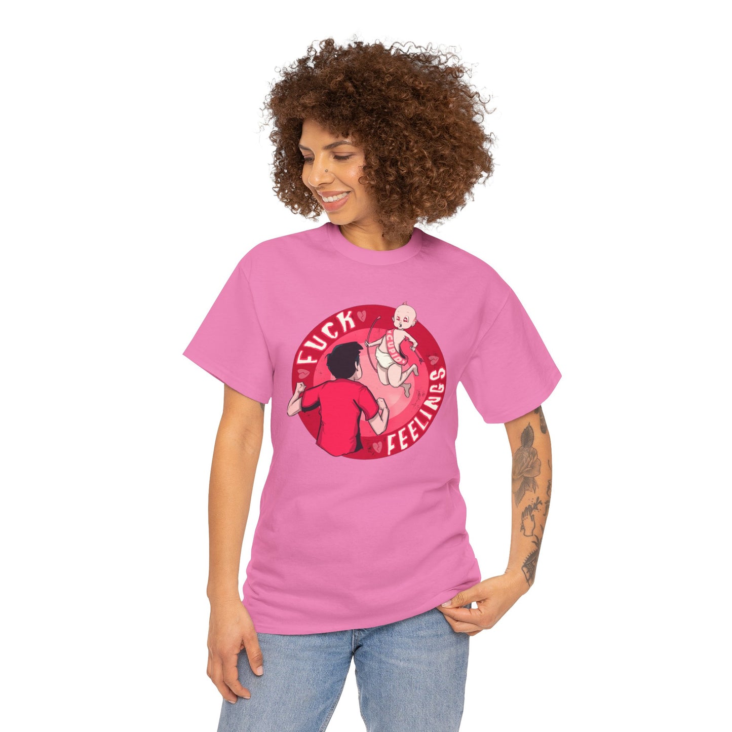 F Feelings Unisex Heavy Cotton Tee