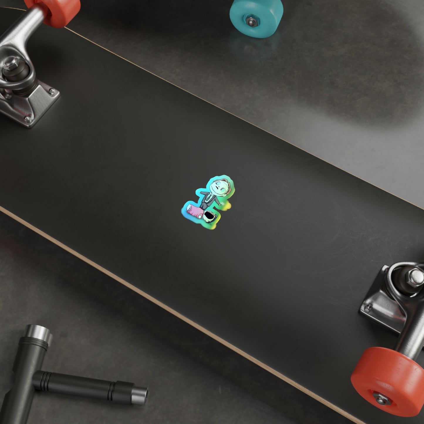 First Aid Fail Holographic Die-cut Stickers