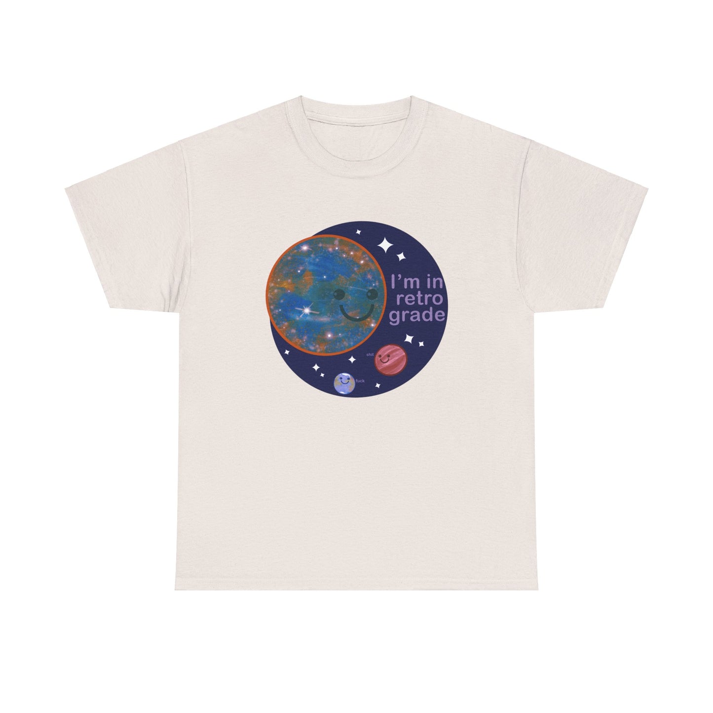 Mercury In Retrograde Unisex Heavy Cotton Tee