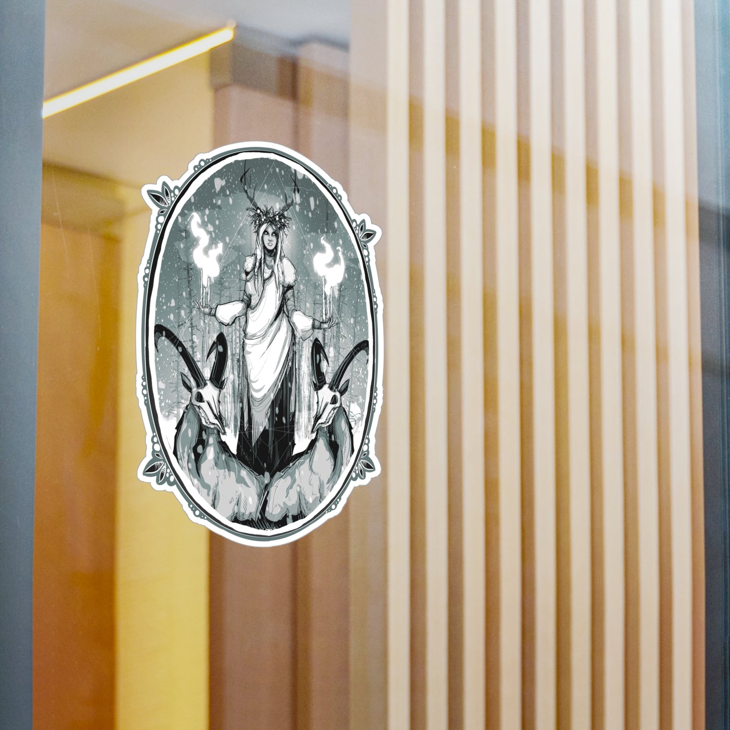 Winter Solstice Kiss-Cut Vinyl Decal