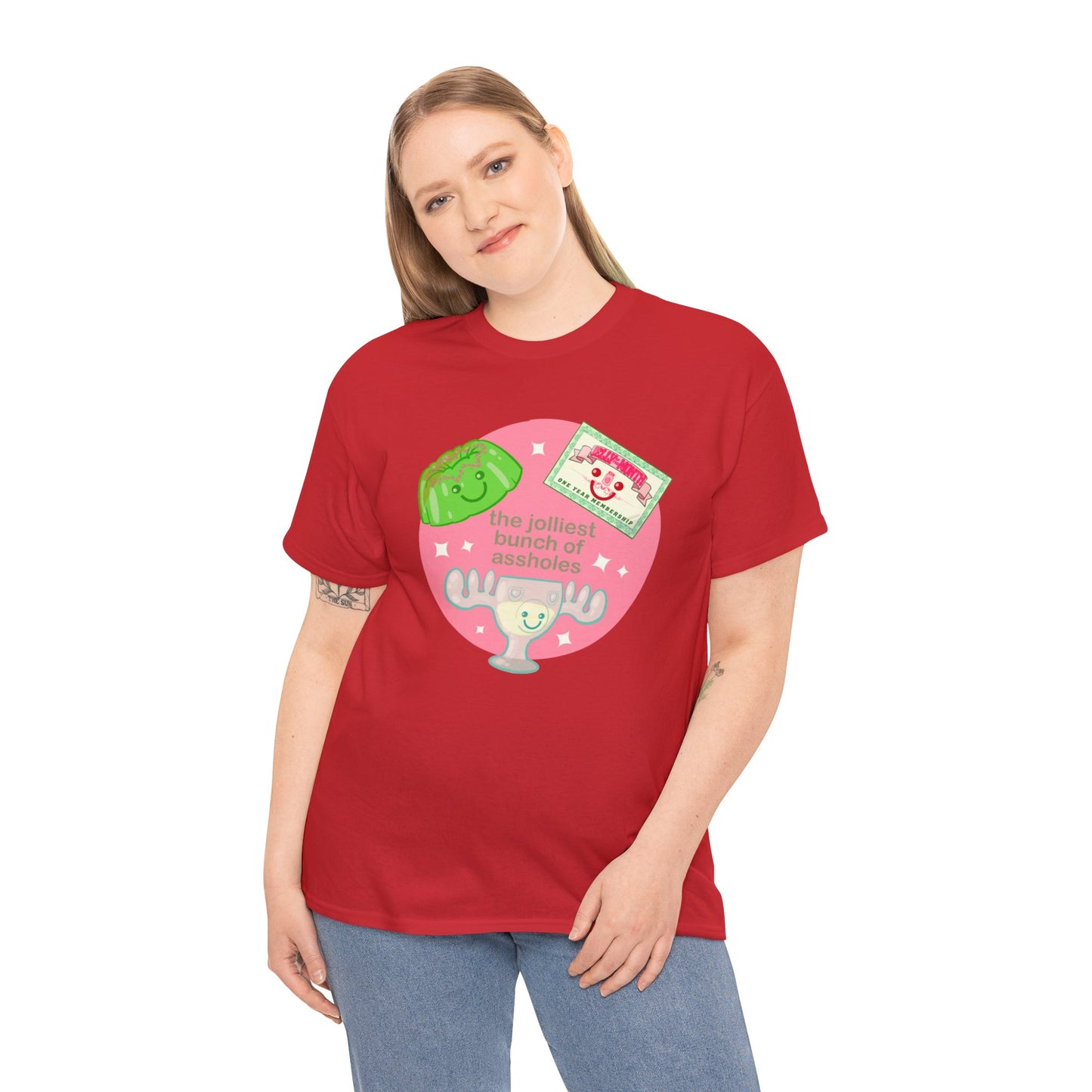 The Jolliest Bunch Of Assholes Unisex Heavy Cotton Tee